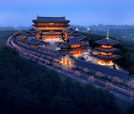 “三宝法船，弥陀之舟”——宝庆寺建筑设计喜获2017中国最具特色建筑设计大奖